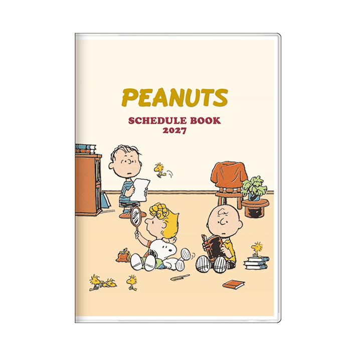 【新品・未開封】SNOOPY Showcase 全6巻 コンプリート サンスター文具 スヌーピー 2027年 ウィークリースケジュール帳 B6