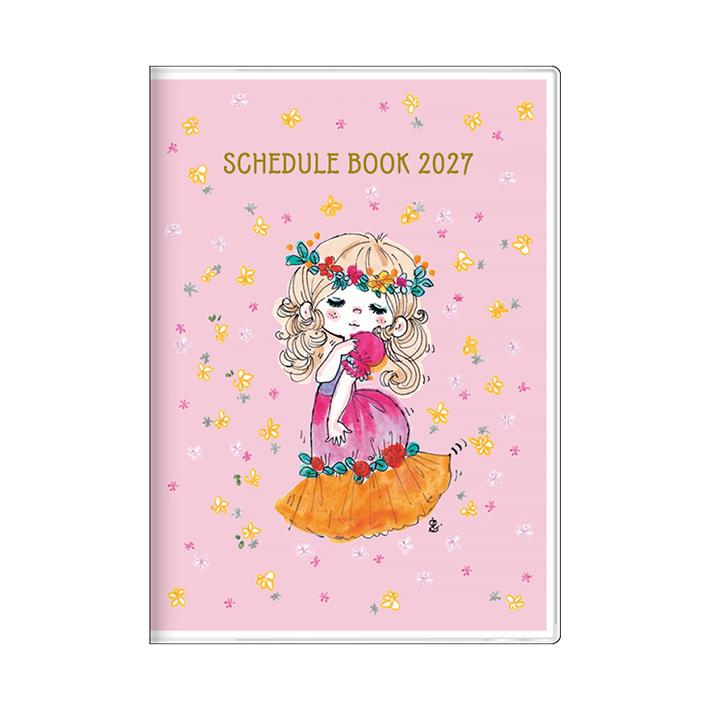 サンスター文具 水森亜土 2027年 ウィークリースケジュール帳 B6 2026
