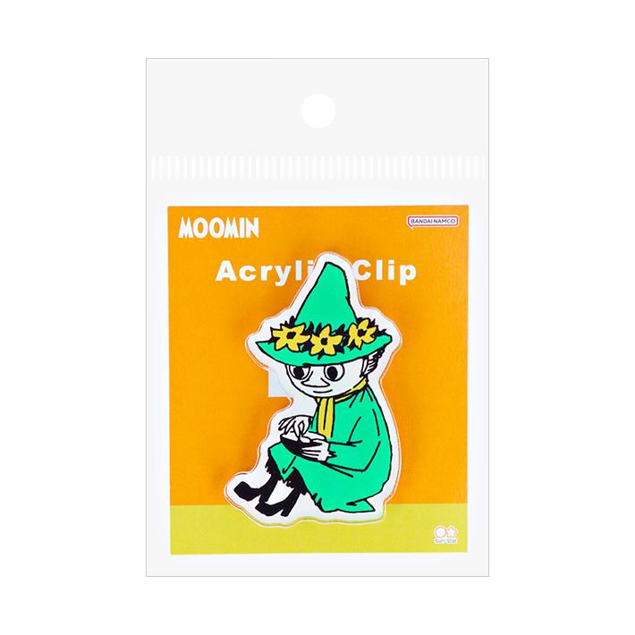MOOMIN（ムーミン） アクリルクリップ スナフキン柄 4901770767918 [M
