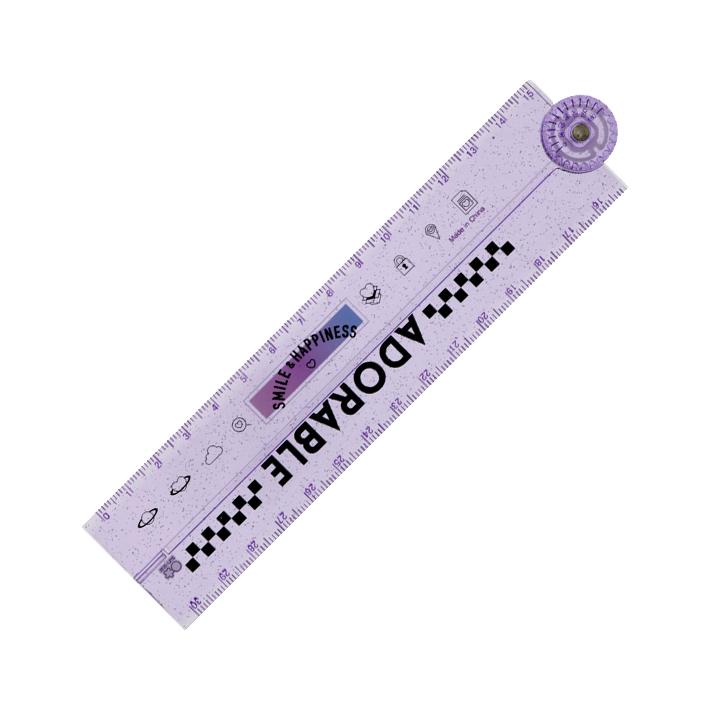 サンスター文具 おりたたみ定規 15cm クール＆キュート柄