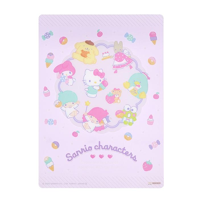 SchoolDays 下敷き 6枚セット sanrio サンリオキャラクターズ 下敷き B5 4901770729329 新入学