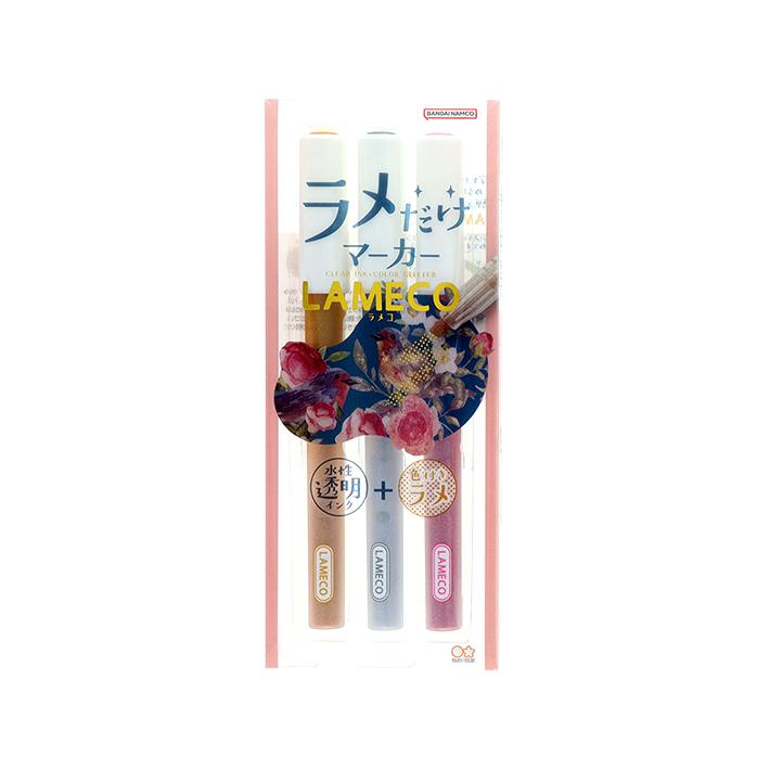 サンスター文具 ラメだけマーカー LAMECO 3本セット 4901770038650 [M