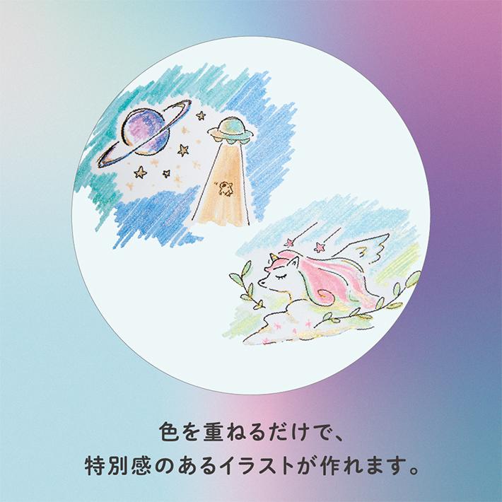 サンスター文具 ラメマーカー Neola ネオラ 4色セット ドリーミング