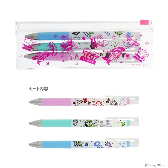 ディズニー トイ ストーリー Juice Up ボールペン 0 4mm 3本セット パステルセット M便 1 1 シブヤ文具 通販 Paypayモール