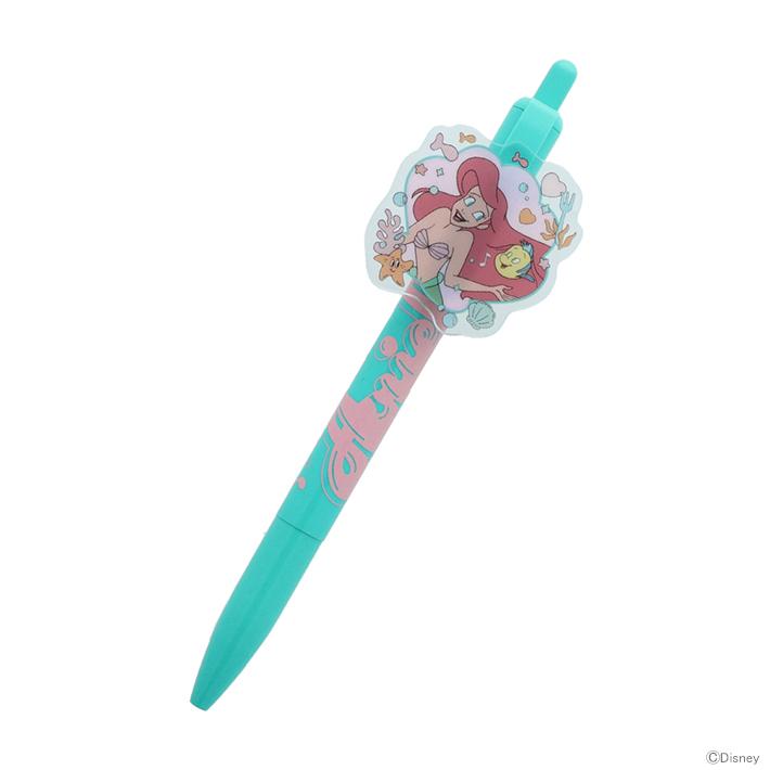 サンスター文具 ディズニープリンセス プレート付きボールペン