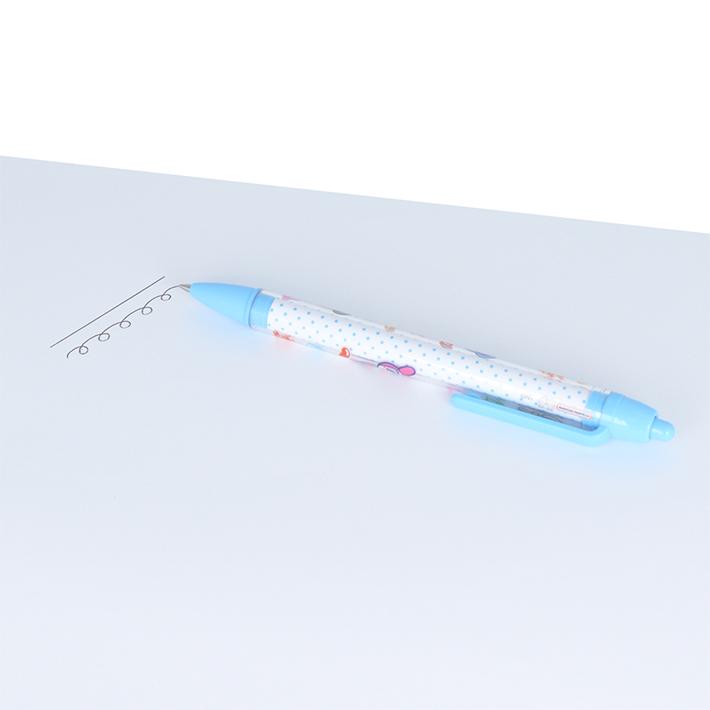 サンスター文具 エンジェルブルー 油性ボールペン 0.7mm 4901770781860