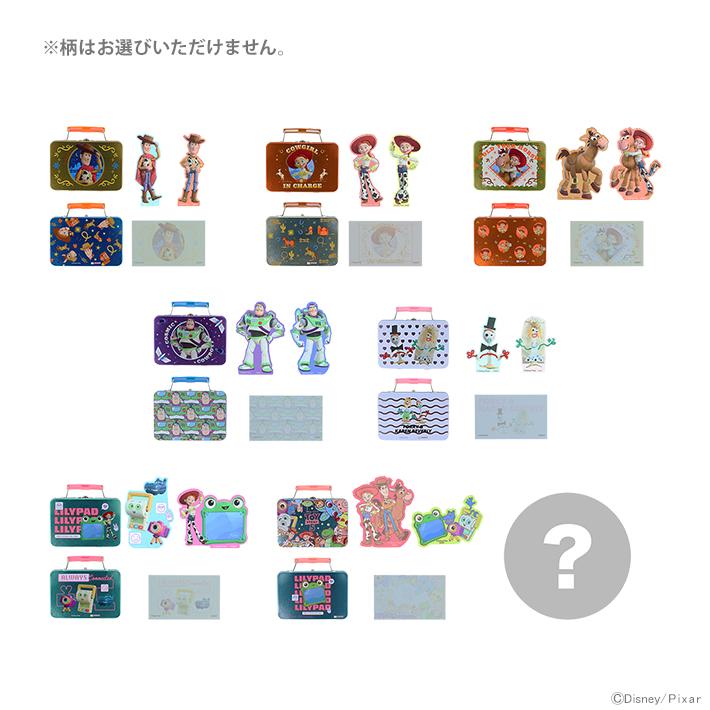 Disney（ディズニー） トイストーリー ブリキ缶入りシール＆メモ