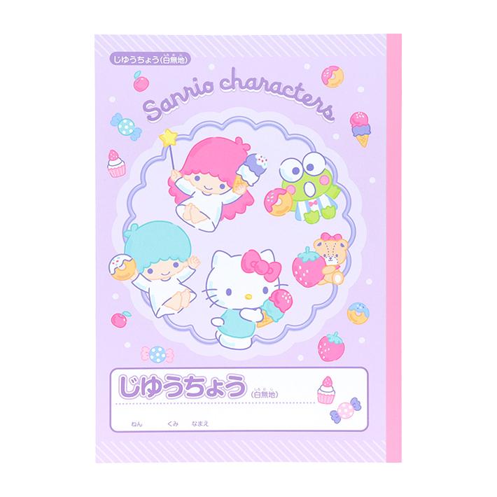 サンリオ⑤ sanrio（サンリオ） サンリオキャラクターズ 自由帳 B5 4901770729428