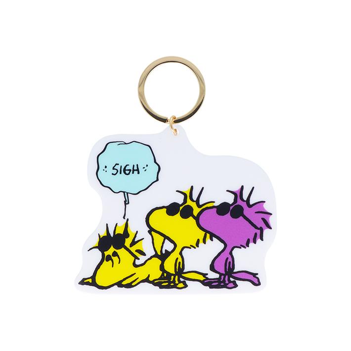 サンスター文具 スヌーピー アクリルキーホルダー ウッドストック