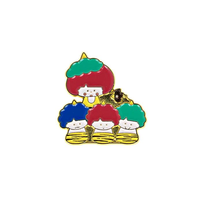 sanrio（サンリオ） mizutama×サンリオキャラクターズ ピンバッジ