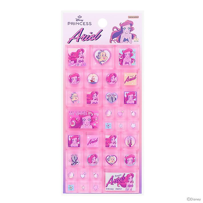 サンスター文具 ディズニープリンセス アリエル タイルシール