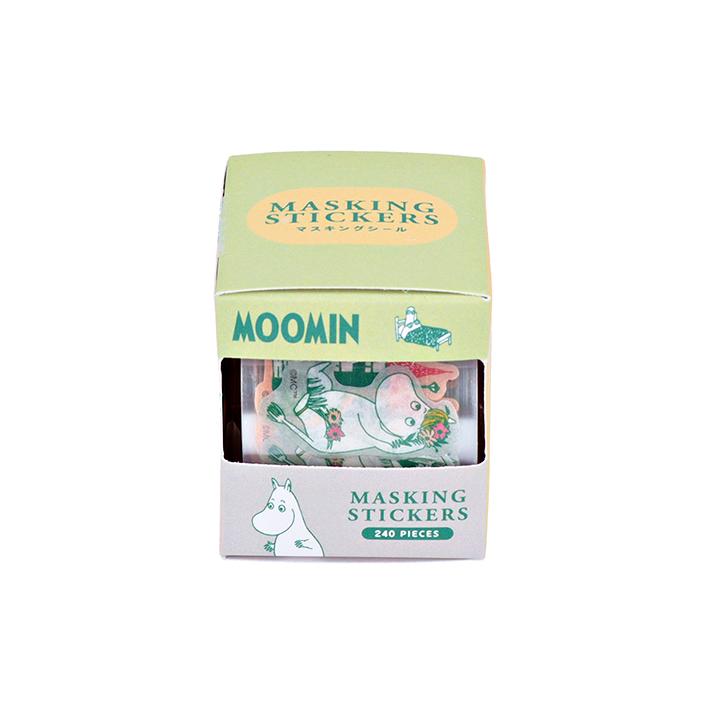 MOOMIN（ムーミン） 80周年記念 ボックス入マスキングシール なかま柄