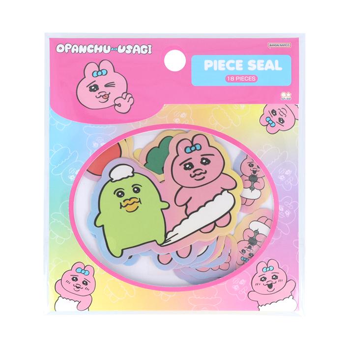 サンスター文具 おぱんちゅうさぎ ピースシール B柄 4901770717364 [M