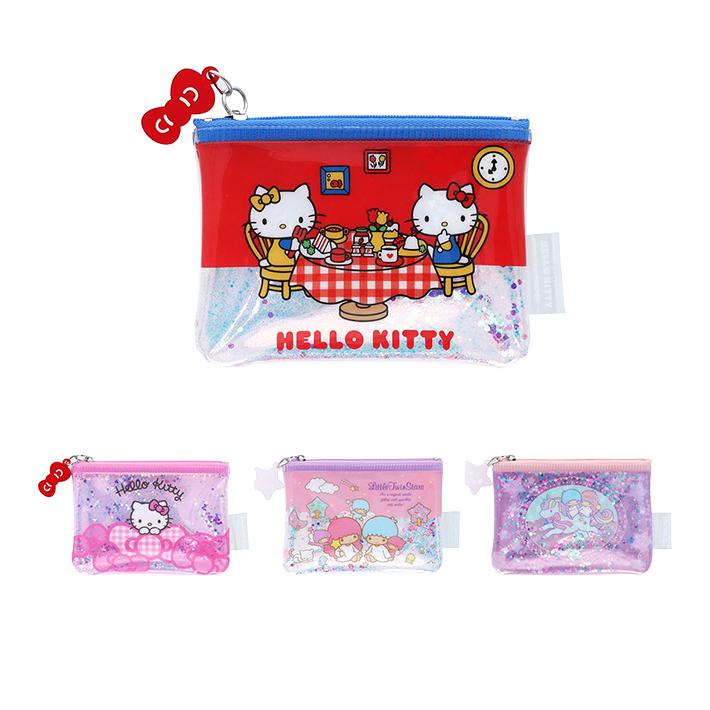 サンスター文具 サンリオキャラクターズ スパンコール入りミニポーチ 4