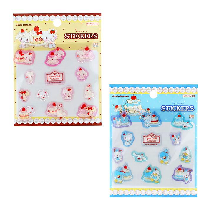 サンスター文具 サンリオキャラクターズ ぷっくりシール スイート