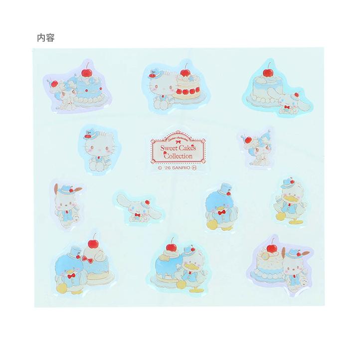 サンスター文具 サンリオキャラクターズ ぷっくりシール スイート