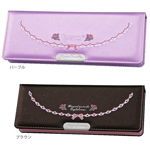 半額] 1ドア軽量筆箱 片面 ローズ 2カラー 新入学文具 sf010-ktu[M便 1