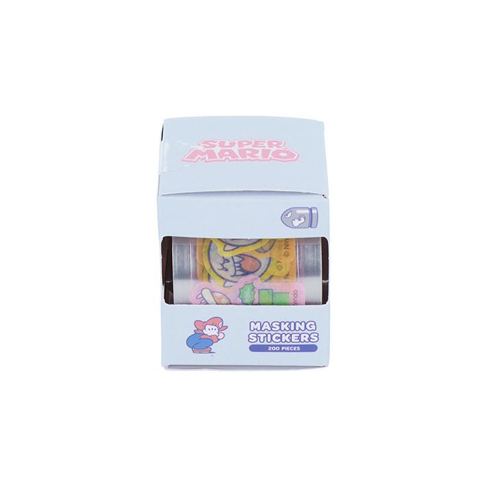 サンスター文具 スーパーマリオ ボックス入りマスキングシール [M便 1