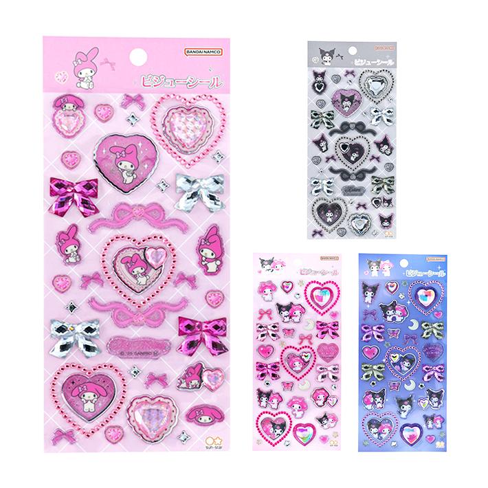 sanrio（サンリオ） マイメロディ クロミ ビジューシール 4柄 [M便 1/2