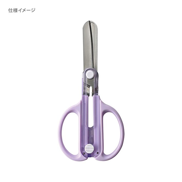 クツワ（KUTSUWA） キャップ一体こどもハサミ 右手用・左手用 5カラー