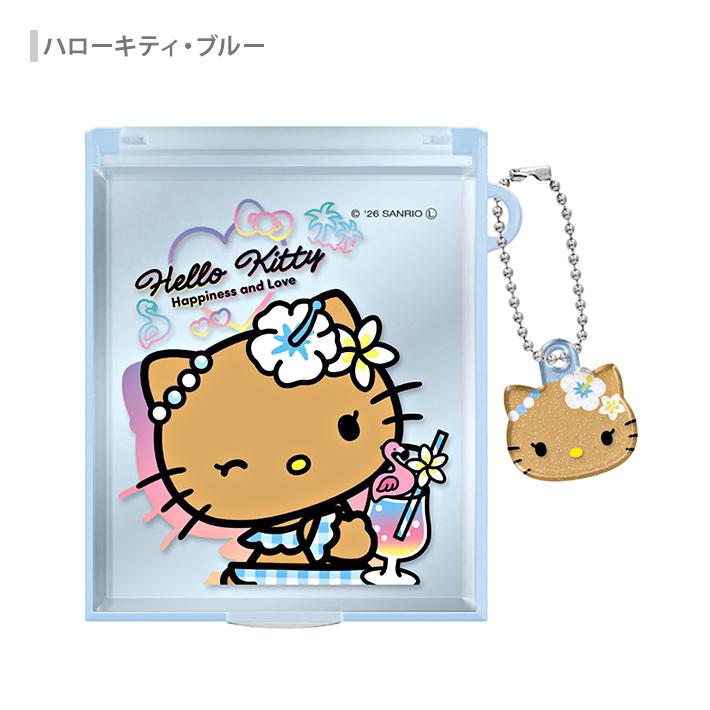 ハローキティ x SEPHORA コラボ 限定 コンパクトミラー サンリオ サンリオキャラクターズ マスコット付き Mサイズ ミラー ハローキティ