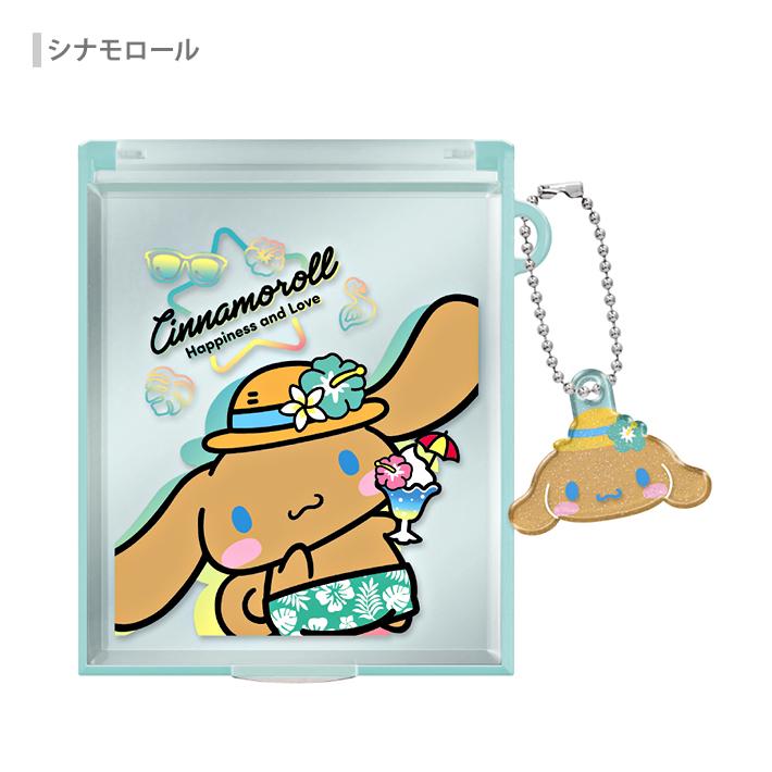 サンリオキャラクターズ マスコット付き Mサイズ ミラー ハローキティ