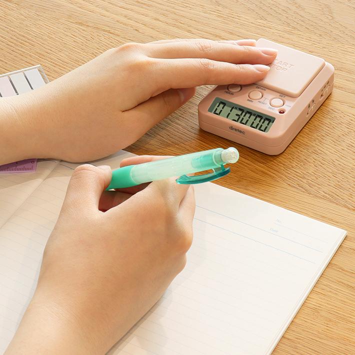 ドリテック ラーニングタイマー ブラック/ブルー/グリーン/ピンク