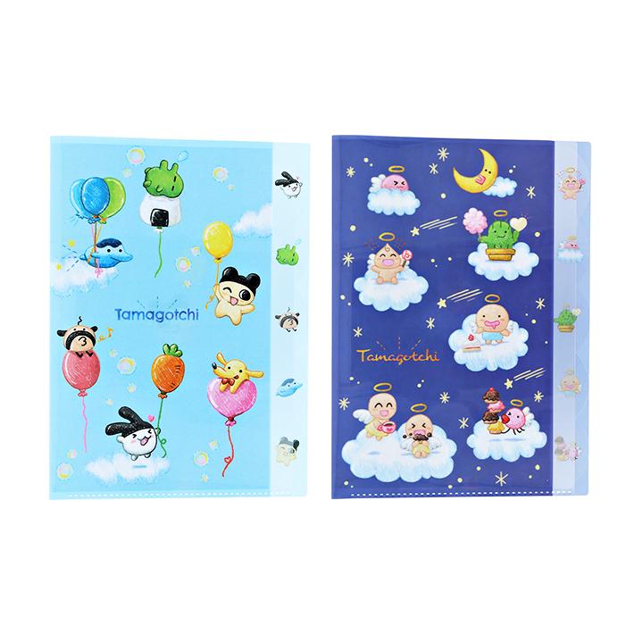たまごっち たまごっち ダイカットクリアファイル 5P A4 2柄 [M便 1/8