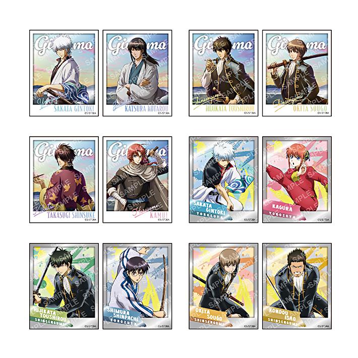 ジャンプ 銀魂 フォト風メタルステッカーコレクション 1BOX 12