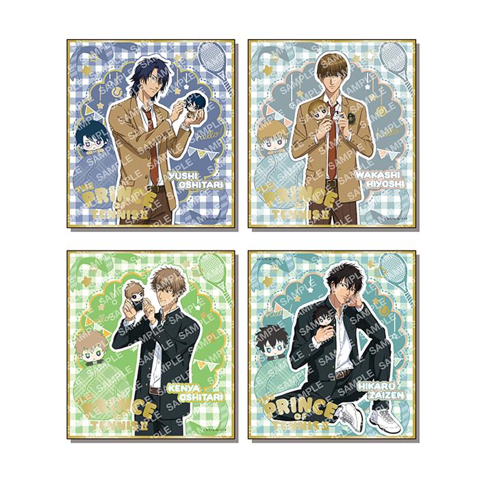 ジャンプ 新テニスの王子様 箔押しミニ色紙コレクション 1BOX 8 ジャンプ 新テニスの王子様 箔押しミニ色紙コレクション 1BOX 8