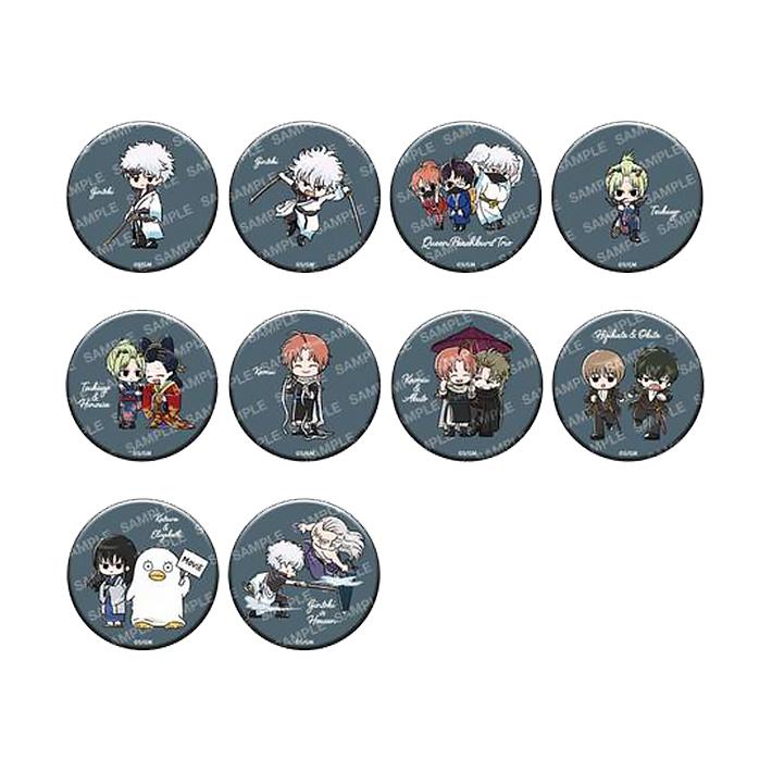銀魂 缶バッジコレクション 1BOX 11個入り 4901772440536 : シブヤ文具