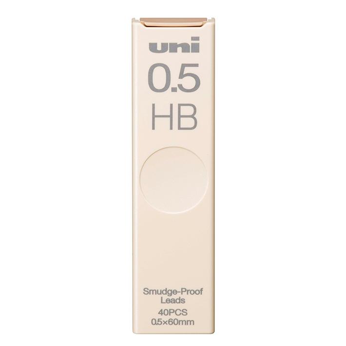 三菱鉛筆 ユニ シャープ替芯 0.5mm HB UL-S-0.5 ミルクティー [M便 1