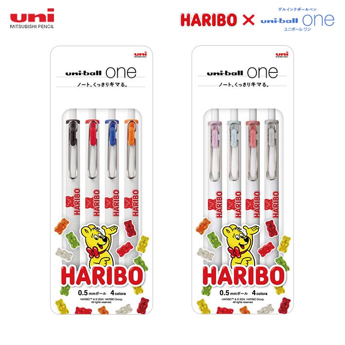 uni（三菱鉛筆） 三菱鉛筆 ユニボールワン 0.5 4色セット 数量限定