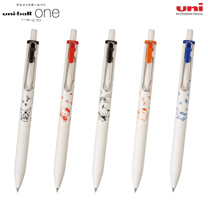 新品　ユニボールワンP サンリオ　ボールペン　6点セット uni（三菱鉛筆） サンリオキャラクターズ 三菱鉛筆 ユニボール