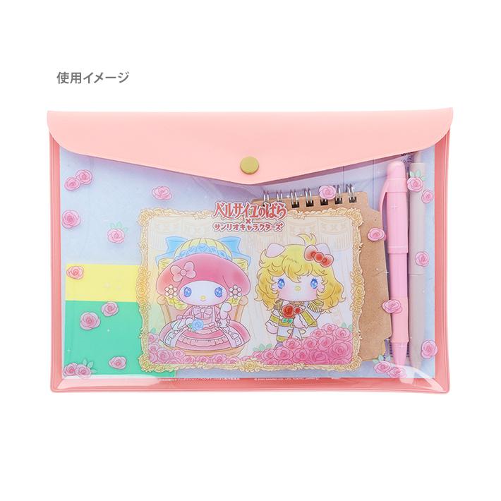 サンスター文具 ベルサイユのばら×サンリオキャラクターズ フラット