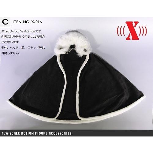 X-TOYS 1/6フィギュア用 マント X-016C 黒 : NET-SHOP BM - 通販