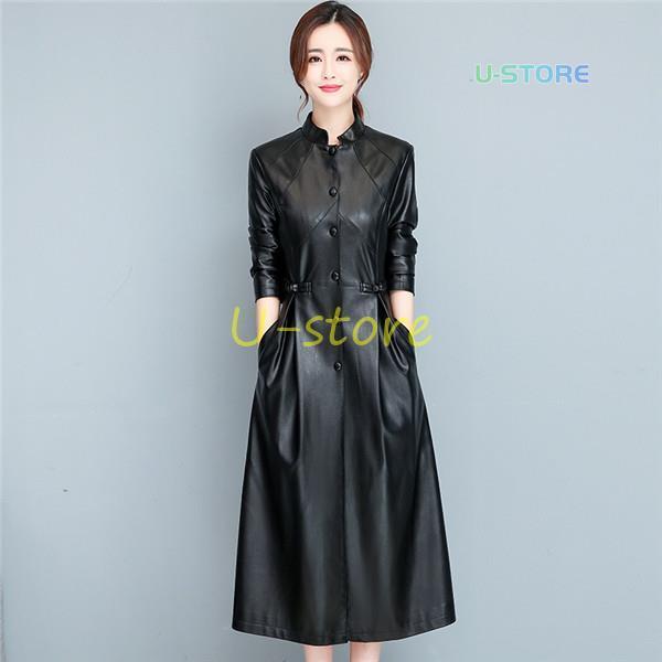 新品未使用-ライダースジャケッ•ト レディース レザージャケット 体型