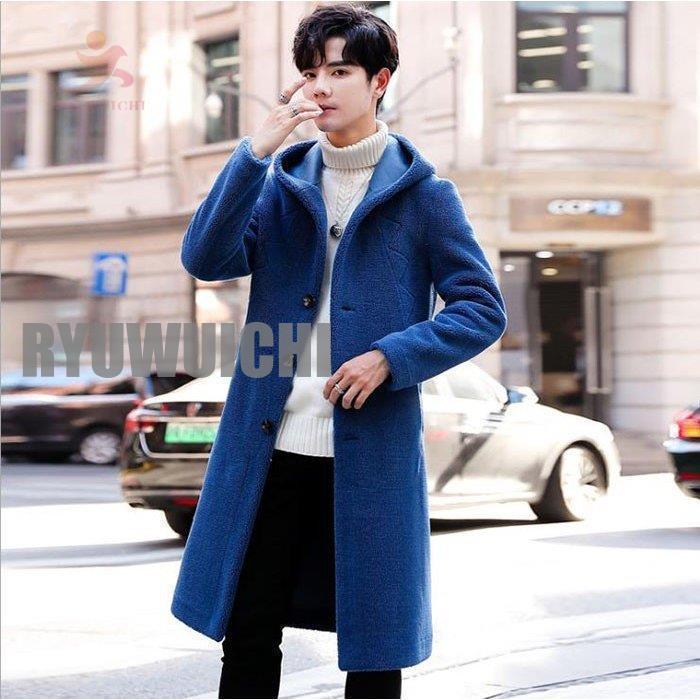 チェスターコート メンズ 大きいサイズ アウター 無地 トレンチコート メンズ ロング丈 通勤 メンズ ポロ衿 帽子付き チェスターコート 大きいサイズ アウター 無地 トレンチコート ロング丈 通勤 ブラック ブルー コーヒー