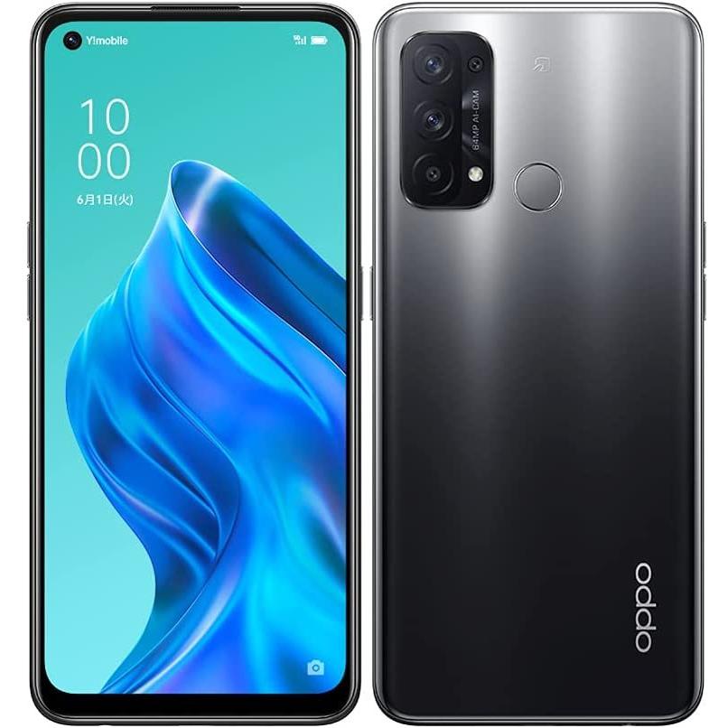 人気の定番 Oppo Reno7 A スターリーブラック 6.4型 6GB 128GB SIM