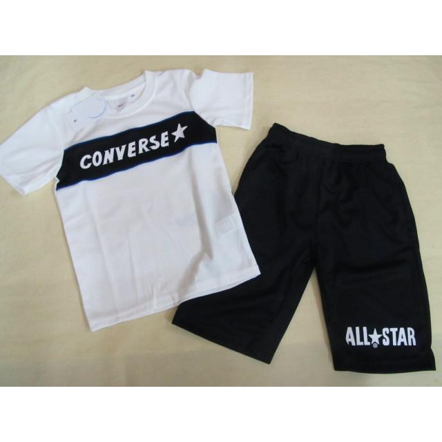 コンバース  converse 男の子　女の子　男子　女子　半袖　上下　セット　Ｔシャツ　ハーフパンツ　ジャージ　パジャマ　吸汗速乾　130 140 150 160｜netakoookose｜07