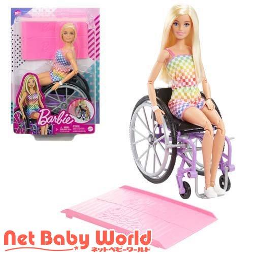 バービー(Barbie) ファッショニスタ カラフルロンパース くるまいす
