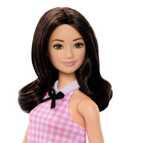 バービー ファッショニスタ ピンクチェックワンピース HRH21 ( 1個