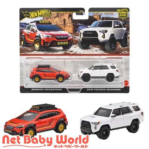ホットウィール プレミアム スバル クロストレック／2018 トヨタ 4