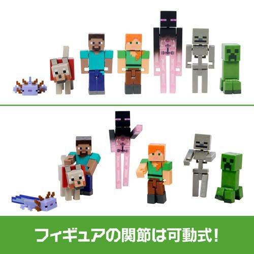 マインクラフト ベーシックフィギュア ワールドビルダーセット JFG66