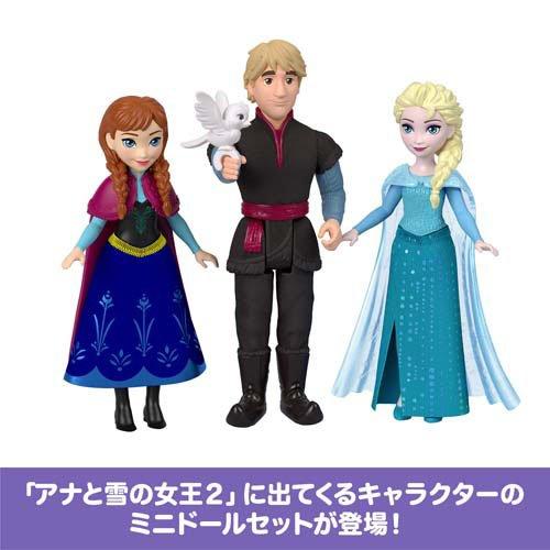 アナと雪の女王 メインキャラクターセット ミニドール オラフ入り