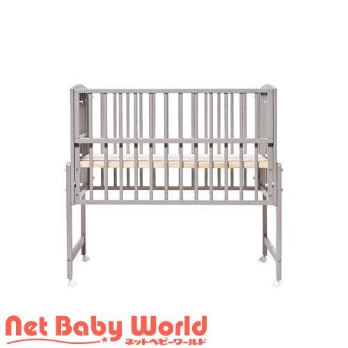 ノモック Wオープンハイタイプ ベビーベッド グレー ( 1台 )/ 大和屋