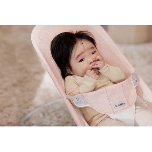 BabyBjorn バウンサー パーリーピンク/ホワイト