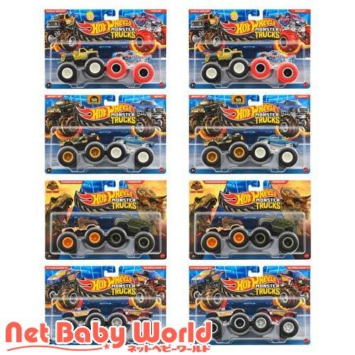 ホットウィール モンスタートラック1：64 2パックAst 8セットBOX販売