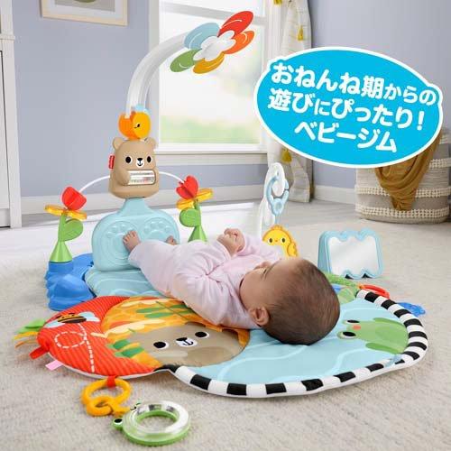 フィッシャープライス ごきげんプレイジム と はじめてのブロック