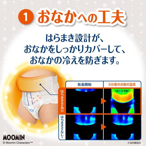 【新品未開封】ムーニー 冷えあんしん Lサイズ パンツ 42枚×4パック ムーニーマン 冷えあんしん パンツ L 男女共用 ( 42枚*2個